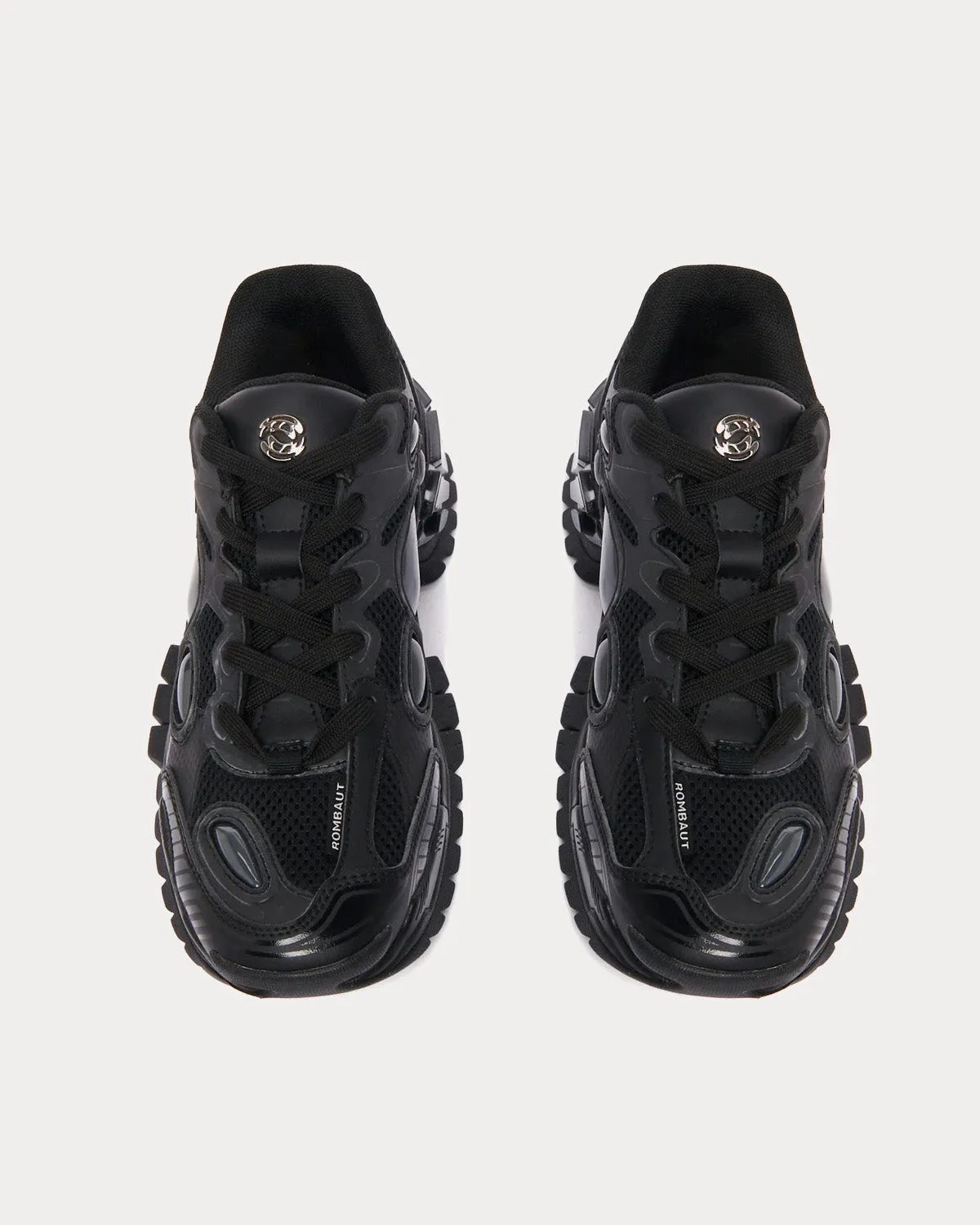 New Nucleo Black Low Top Sneakers