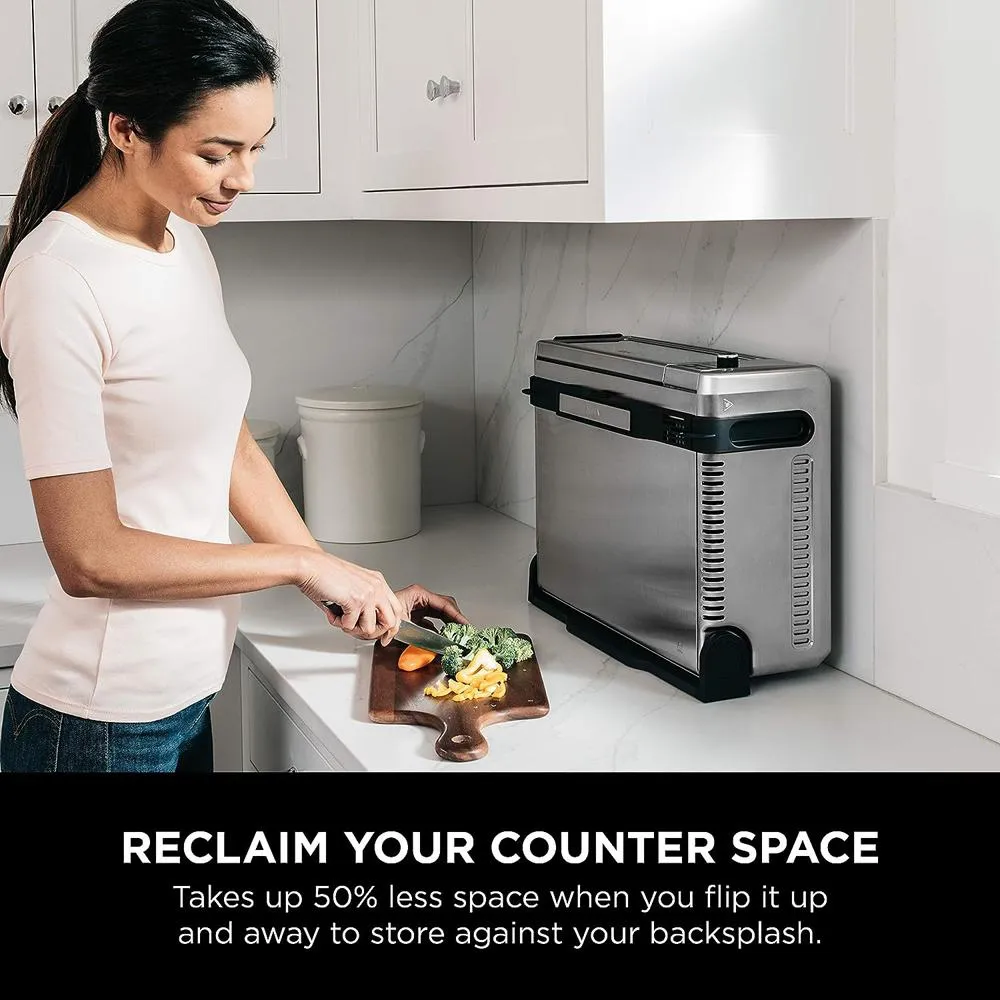 Ninja SP100 Foodi Digital Air Fry Oven (Black), Refurbished, Open Box