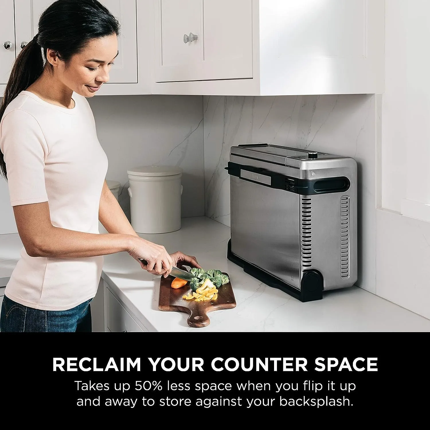 Ninja SP100 Foodi Digital Air Fry Oven, Black Refurbished