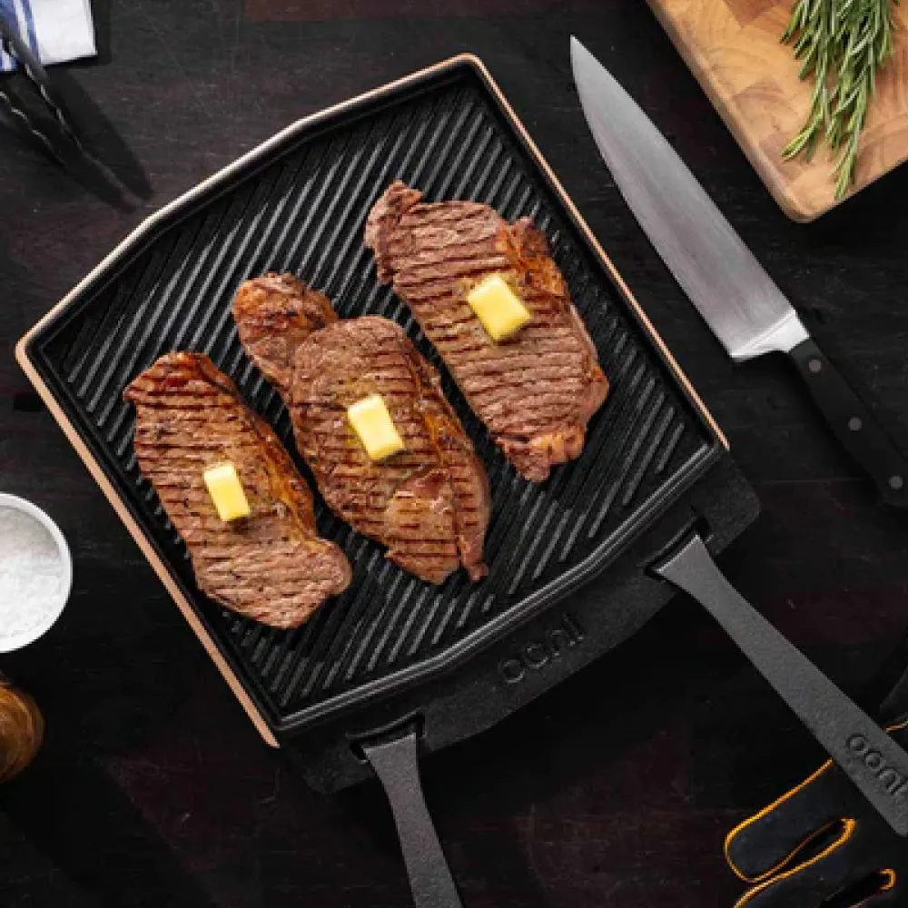 Ooni Dual-Sided Grizzler Plate - UU-P2AA00