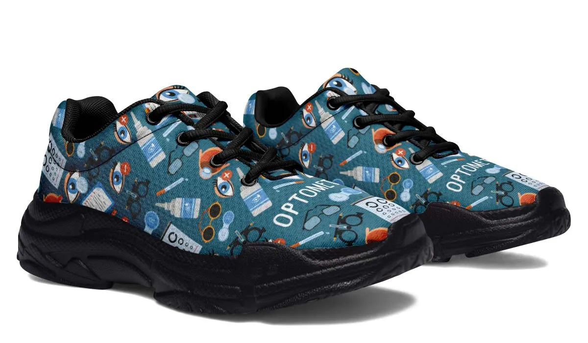 Optometry Themed Chunky Sneakers
