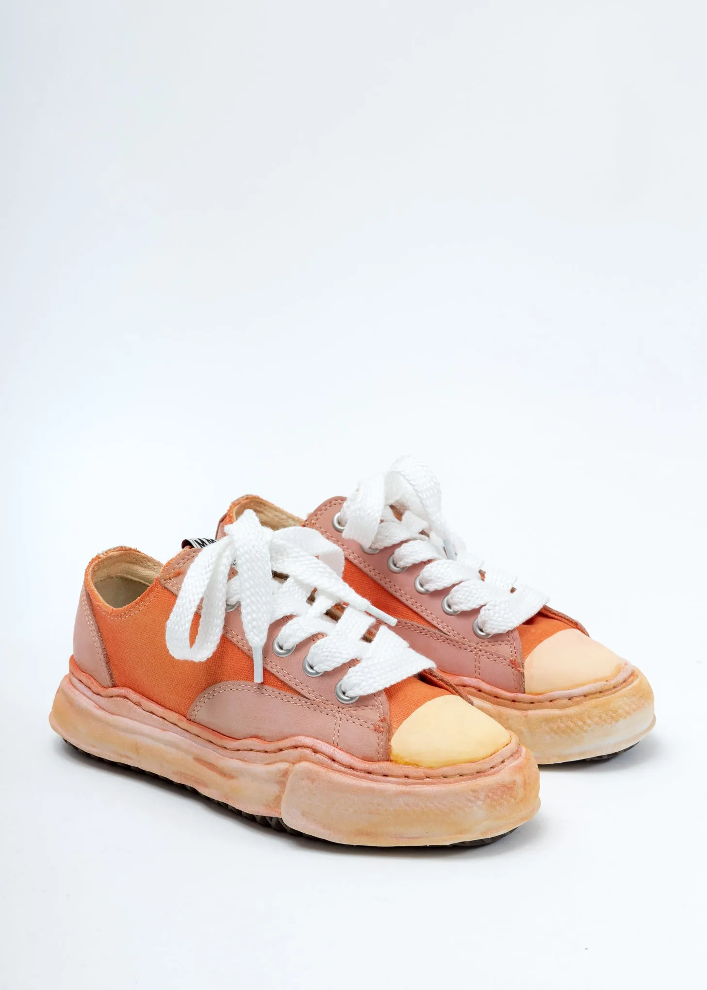 Orange Overdyed XL Original Sole Low Cut Sneaker
