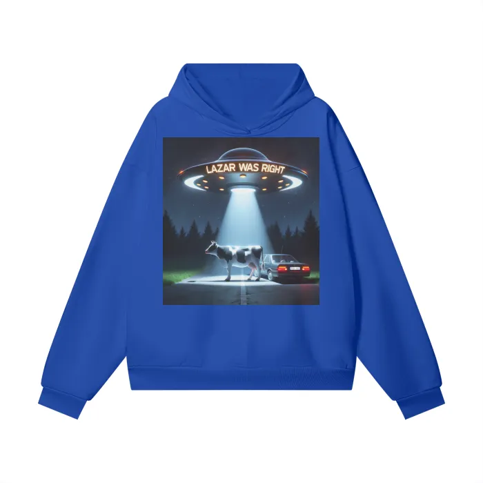 "Lazar was Right" Ultra Heavyweight Hoodie 460GSM