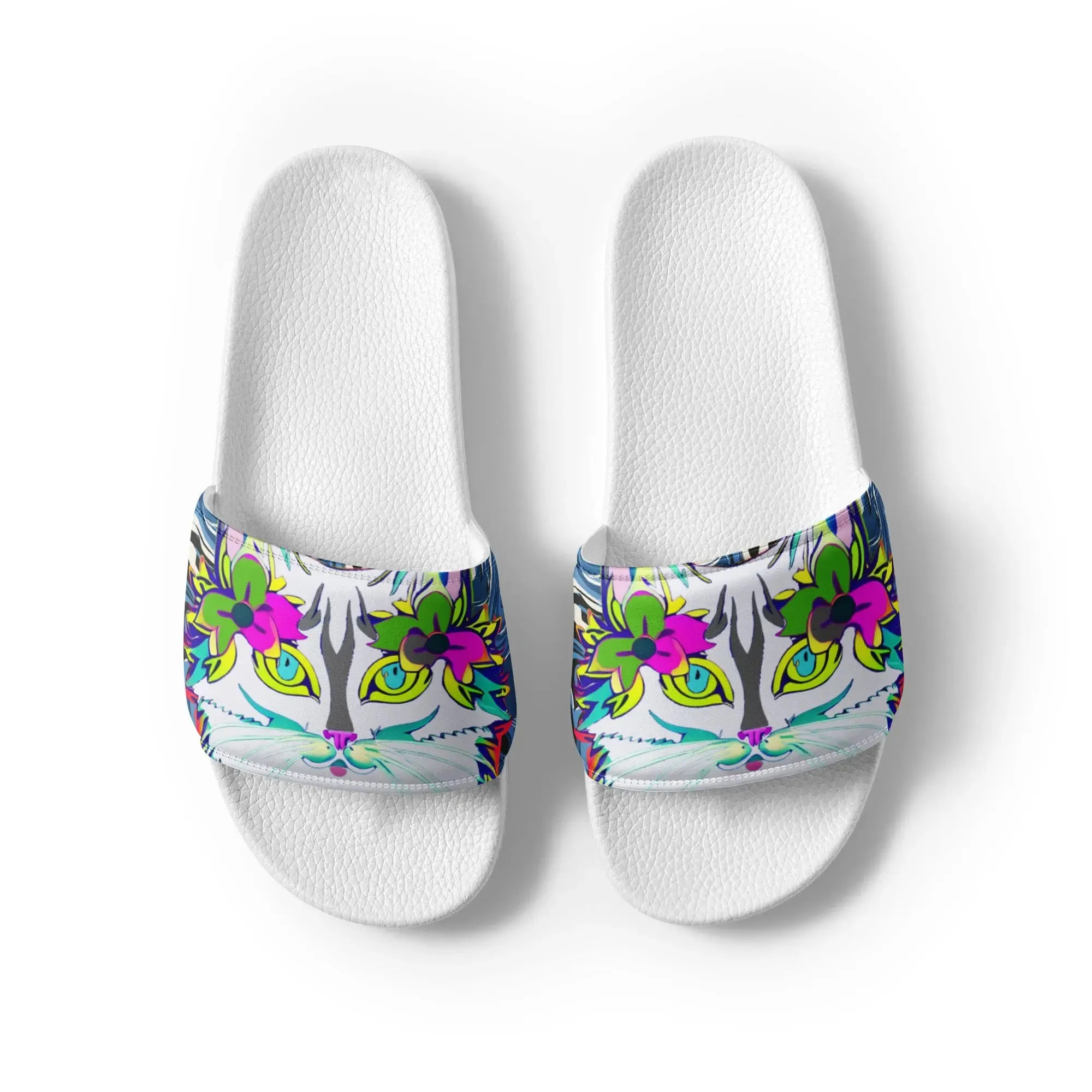 "Sonya My Beautiful Cat" Collection - Women's Slides