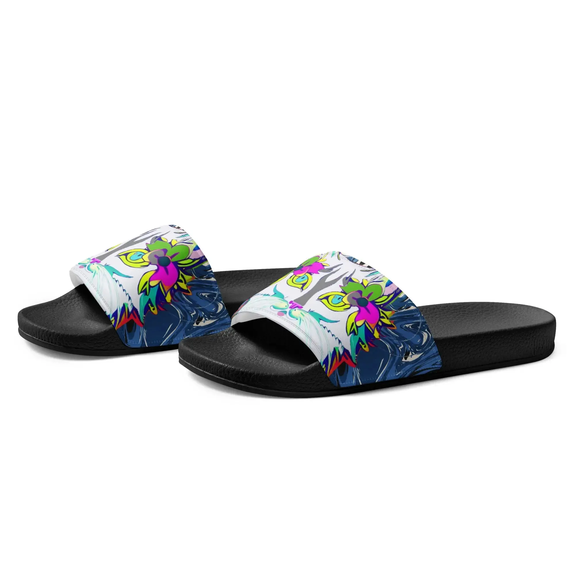 "Sonya My Beautiful Cat" Collection - Women's Slides