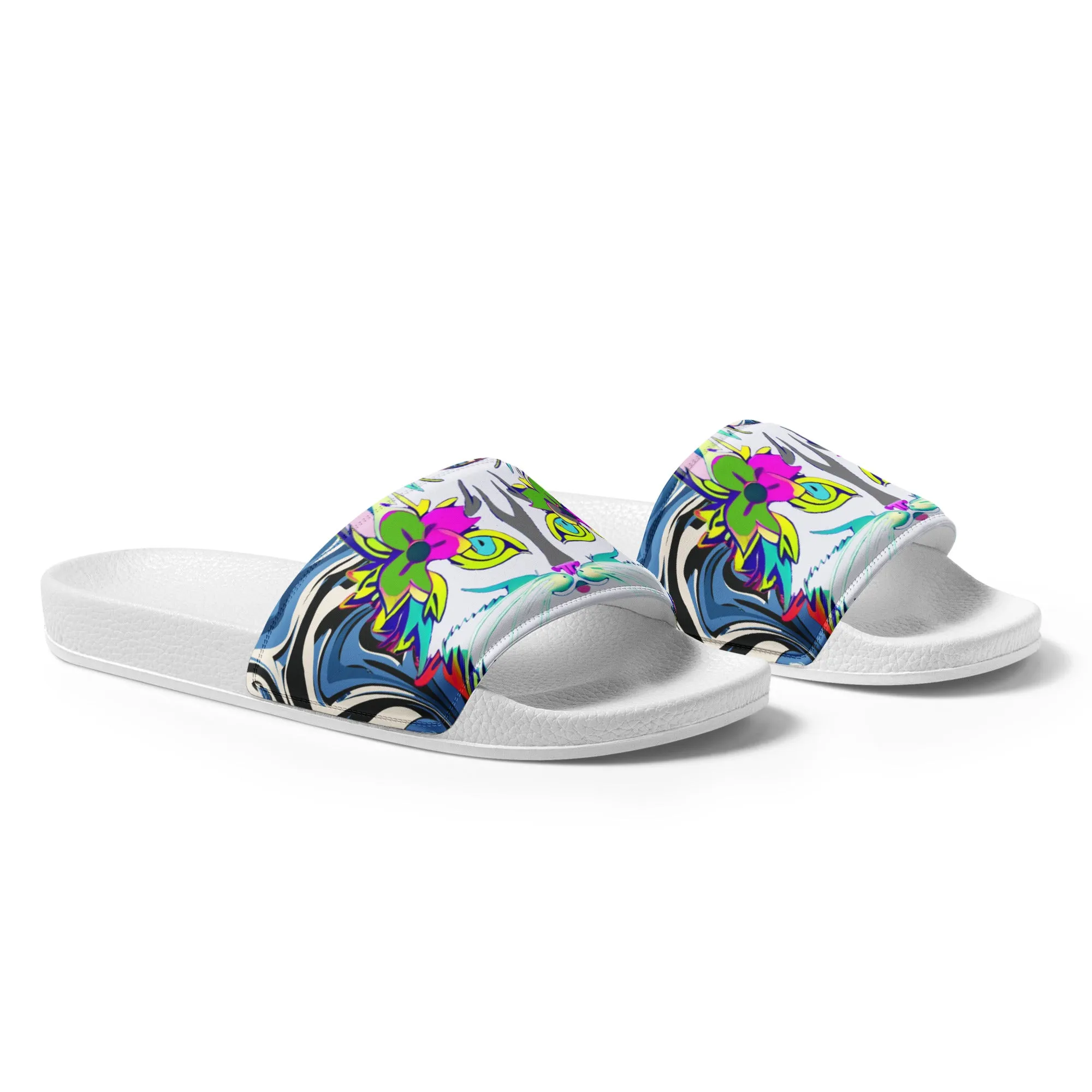 "Sonya My Beautiful Cat" Collection - Women's Slides