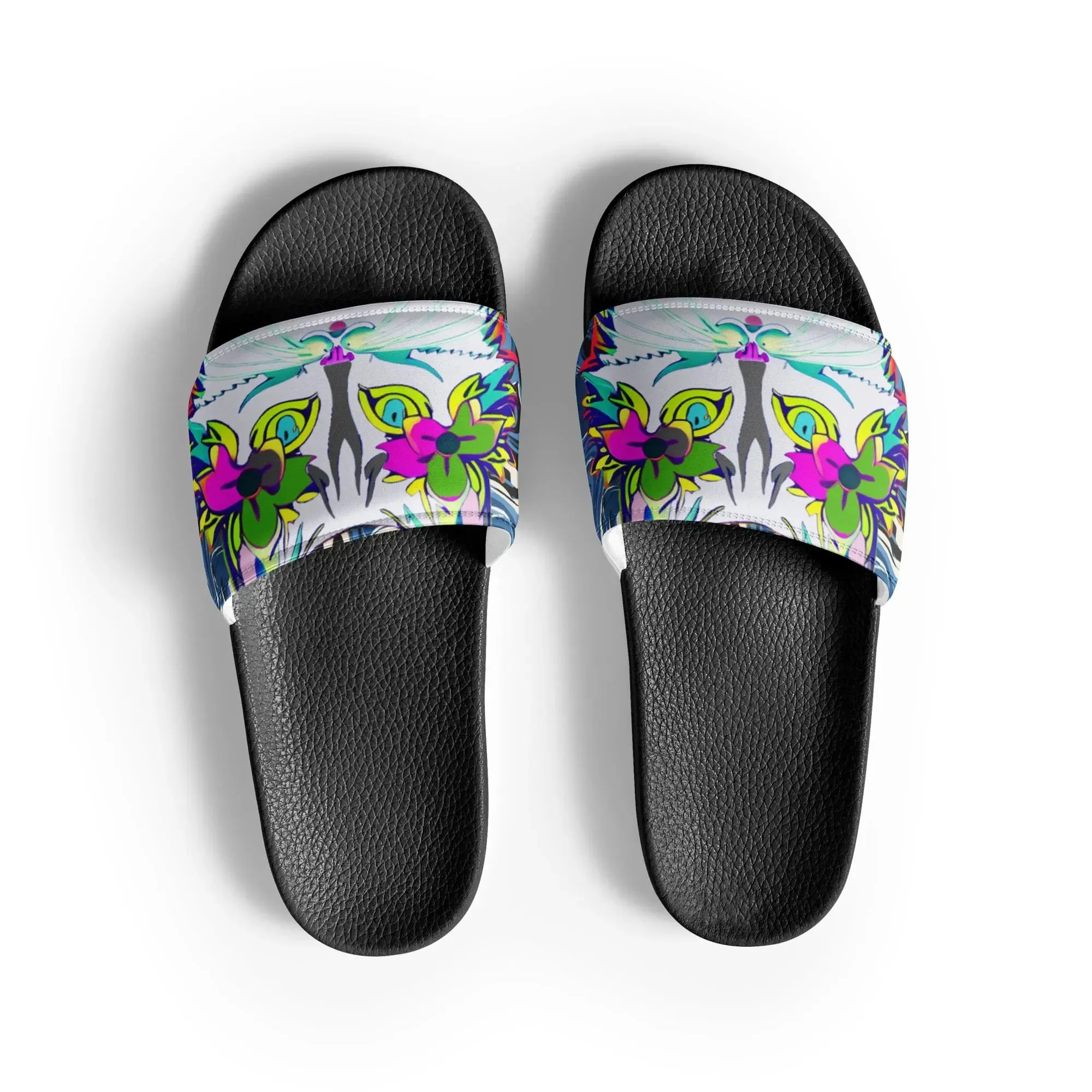 "Sonya My Beautiful Cat" Collection - Women's Slides