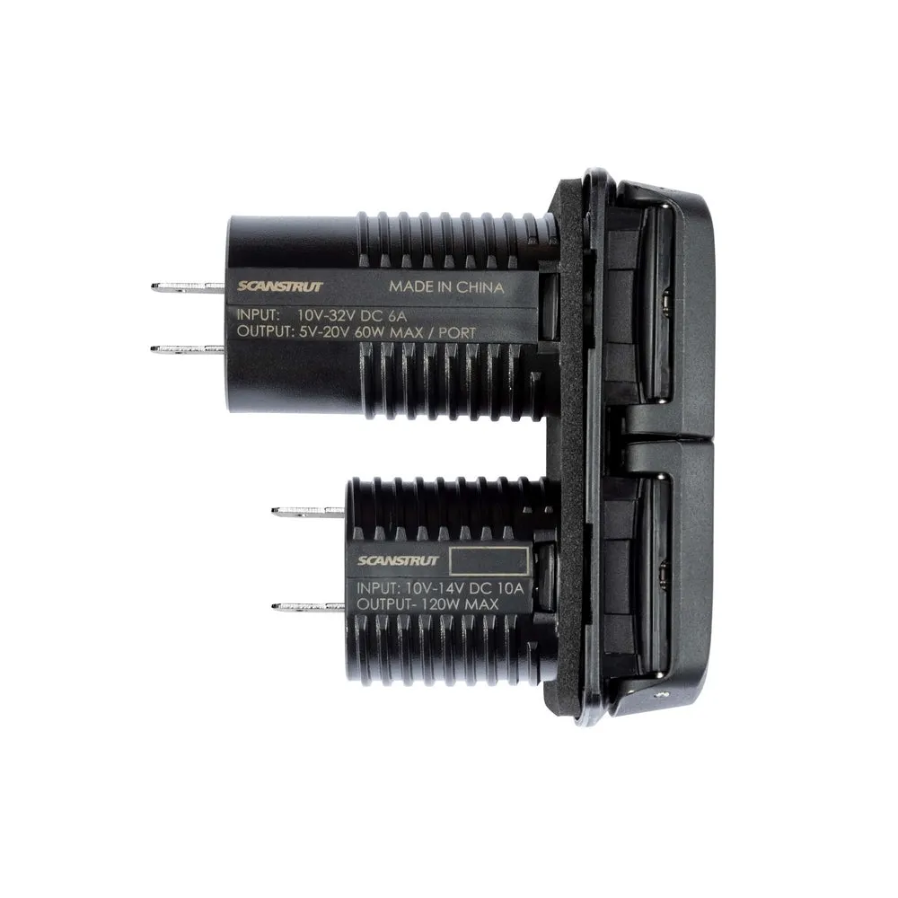 Scanstrut Flip Pro Multi - Dual USB-C & 12V Power Socket