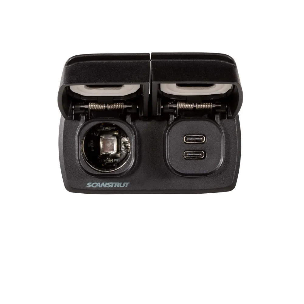 Scanstrut Flip Pro Multi - Dual USB-C & 12V Power Socket