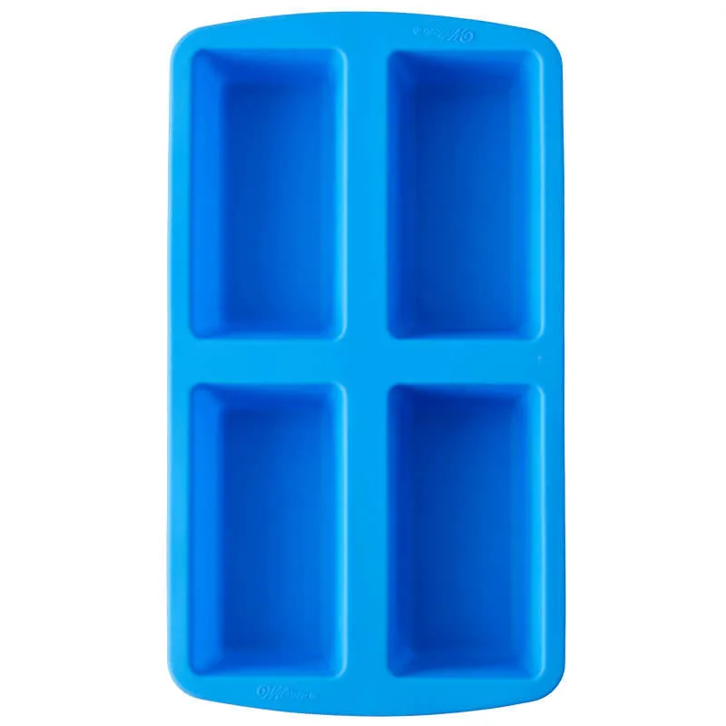 Silicone Loaf Soap Mold | 4-Cavity Mini Loaf Mold