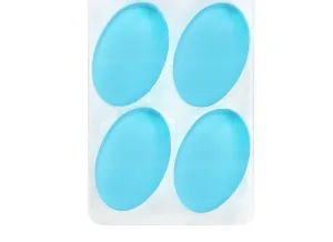 Silicone Soap Mold - Oval Silicone Mold - Crafter's Choice 1606