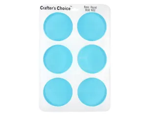 Silicone Soap Mold - Round Silicone Mold - Crafter's Choice 1602