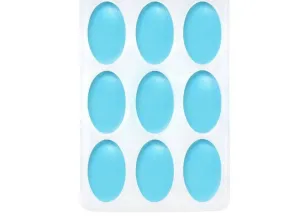 Silicone Soap Mold - Small Oval Guest Size Mold - Crafter's Choice 1608