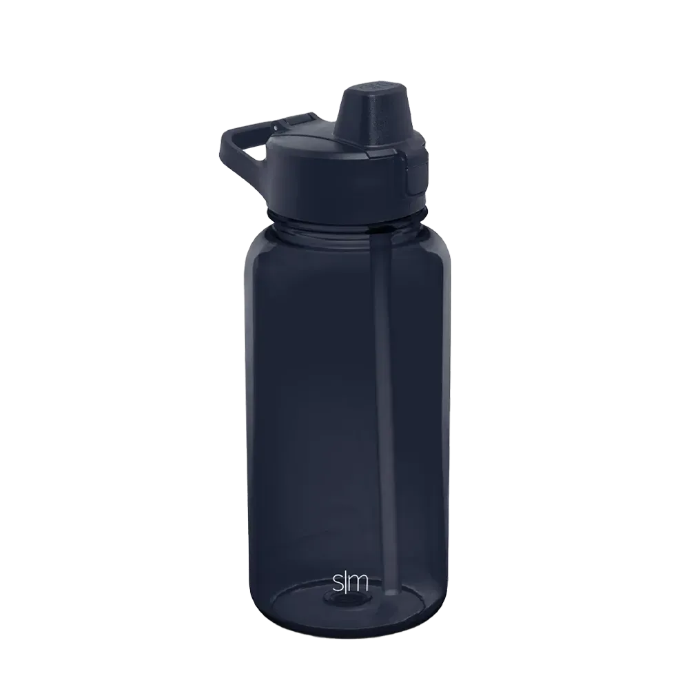 Simple Modern Plastic Summit Water Bottle 32oz Straw Lid