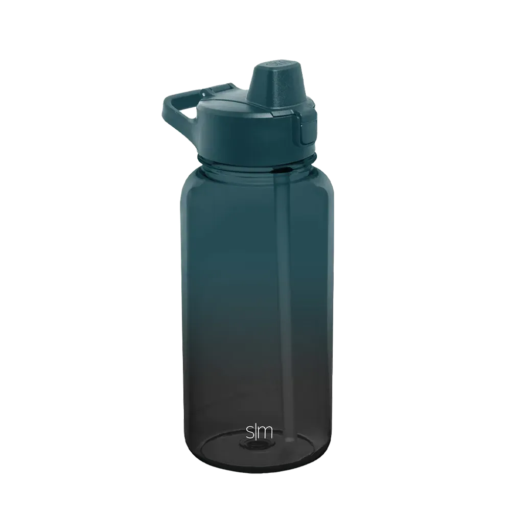 Simple Modern Plastic Summit Water Bottle 32oz Straw Lid
