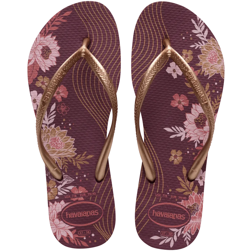 Slim Organic Flip Flops