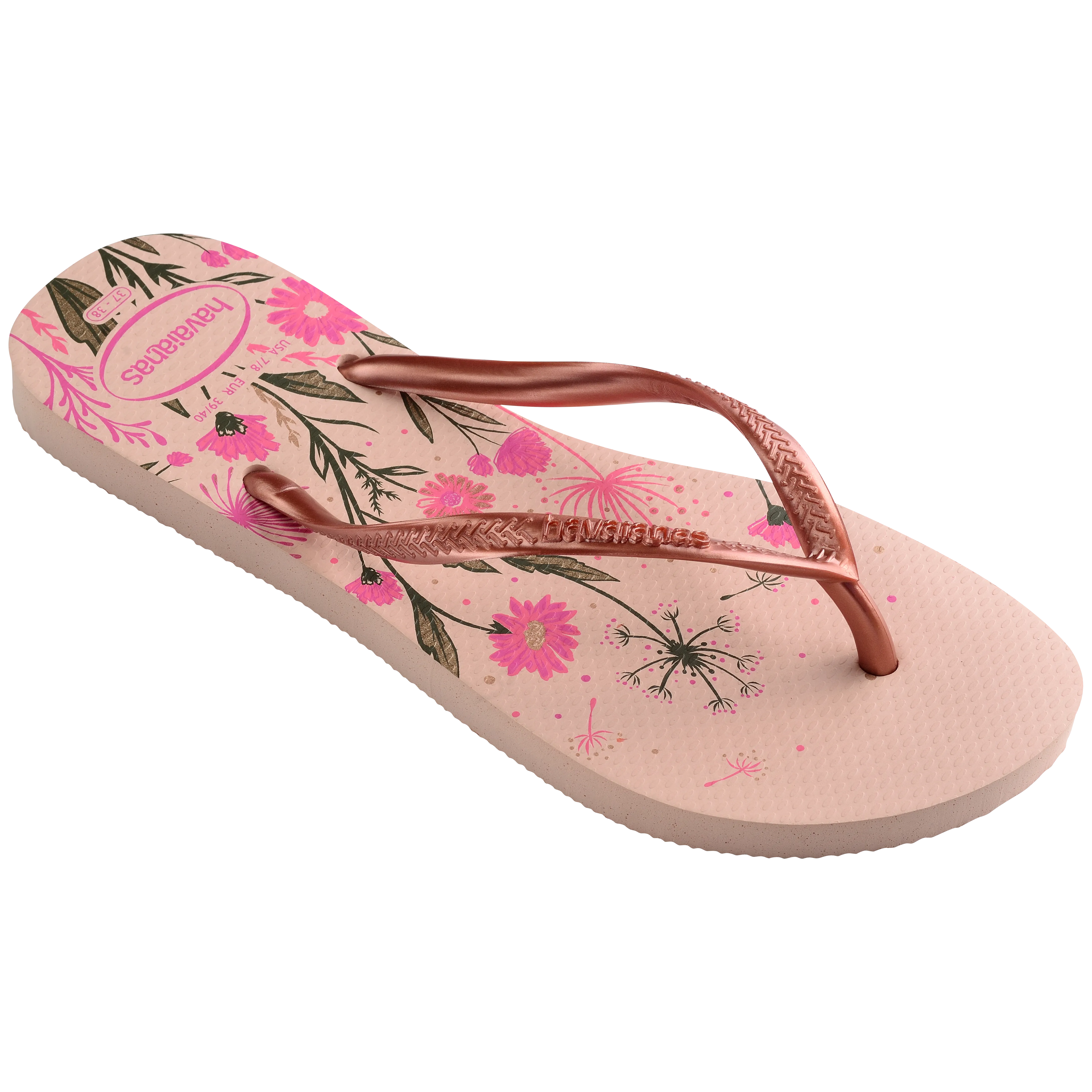Slim Organic Flip Flops