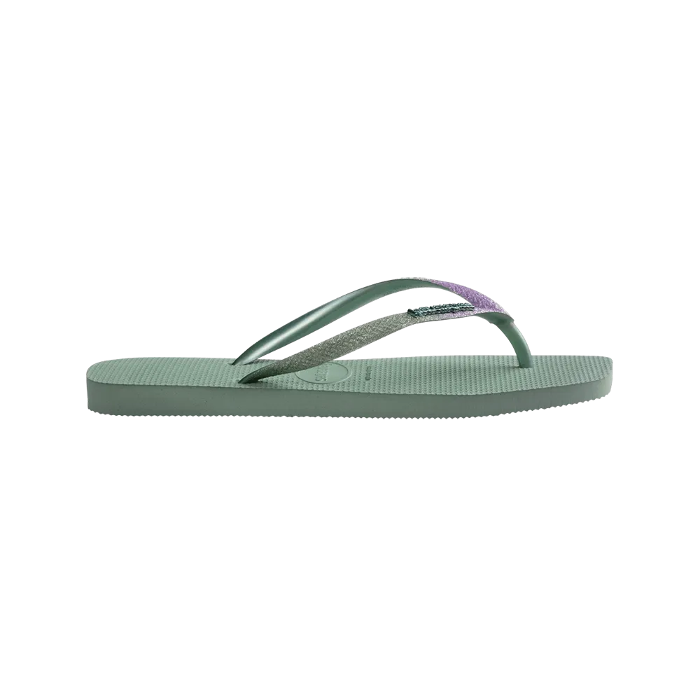 Slim Square Glitter Flip Flop