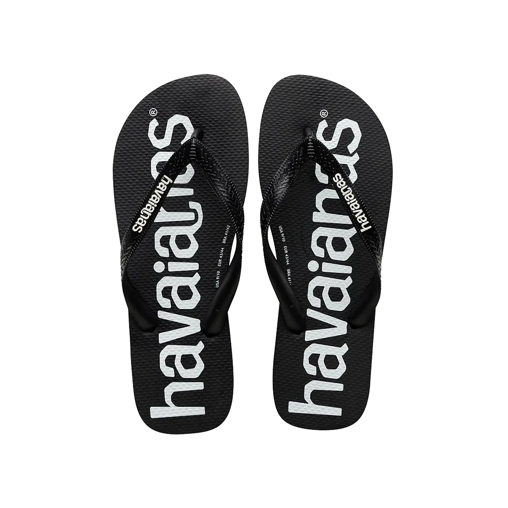 Top Logomania Flip Flops