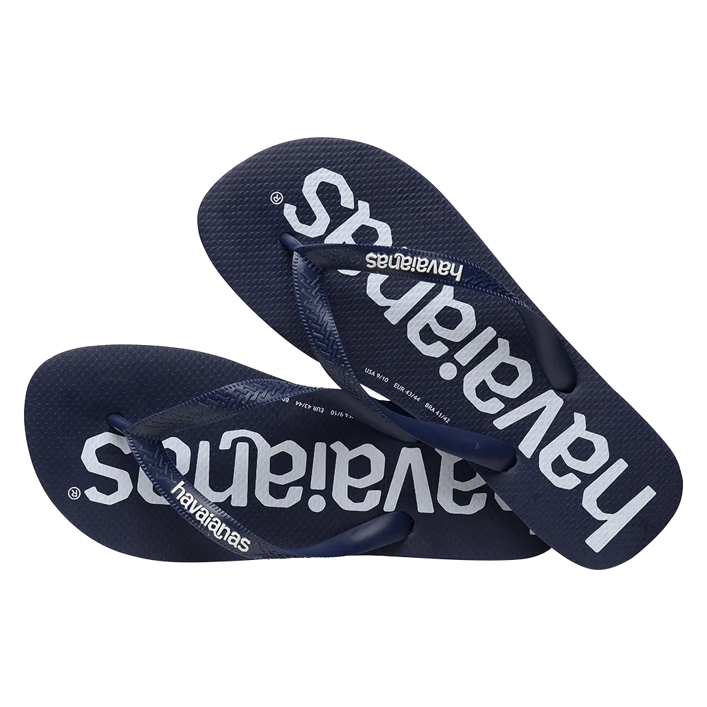 Top Logomania Flip Flops