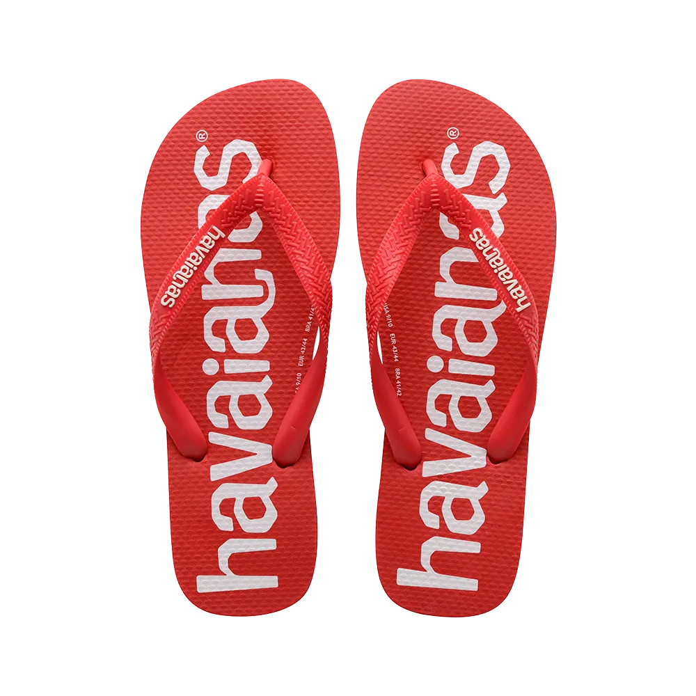 Top Logomania Flip Flops