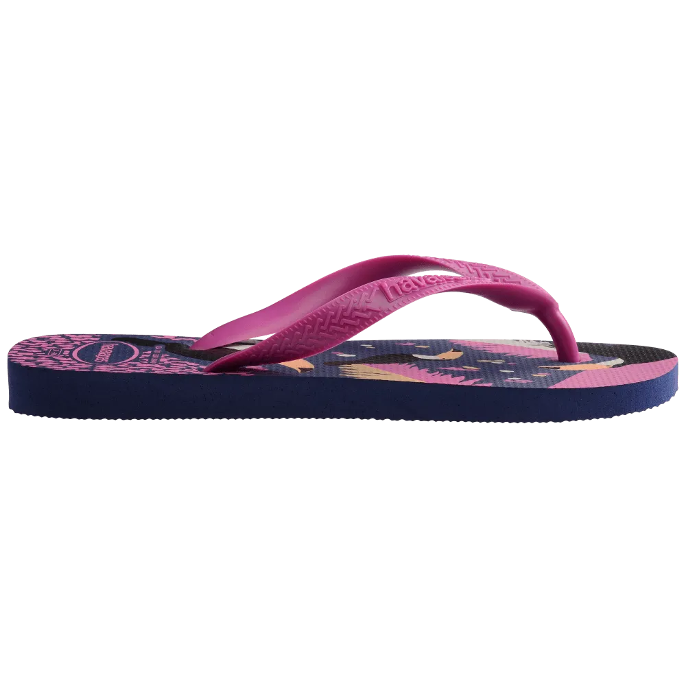 Top Tropical Vibes Flip Flops