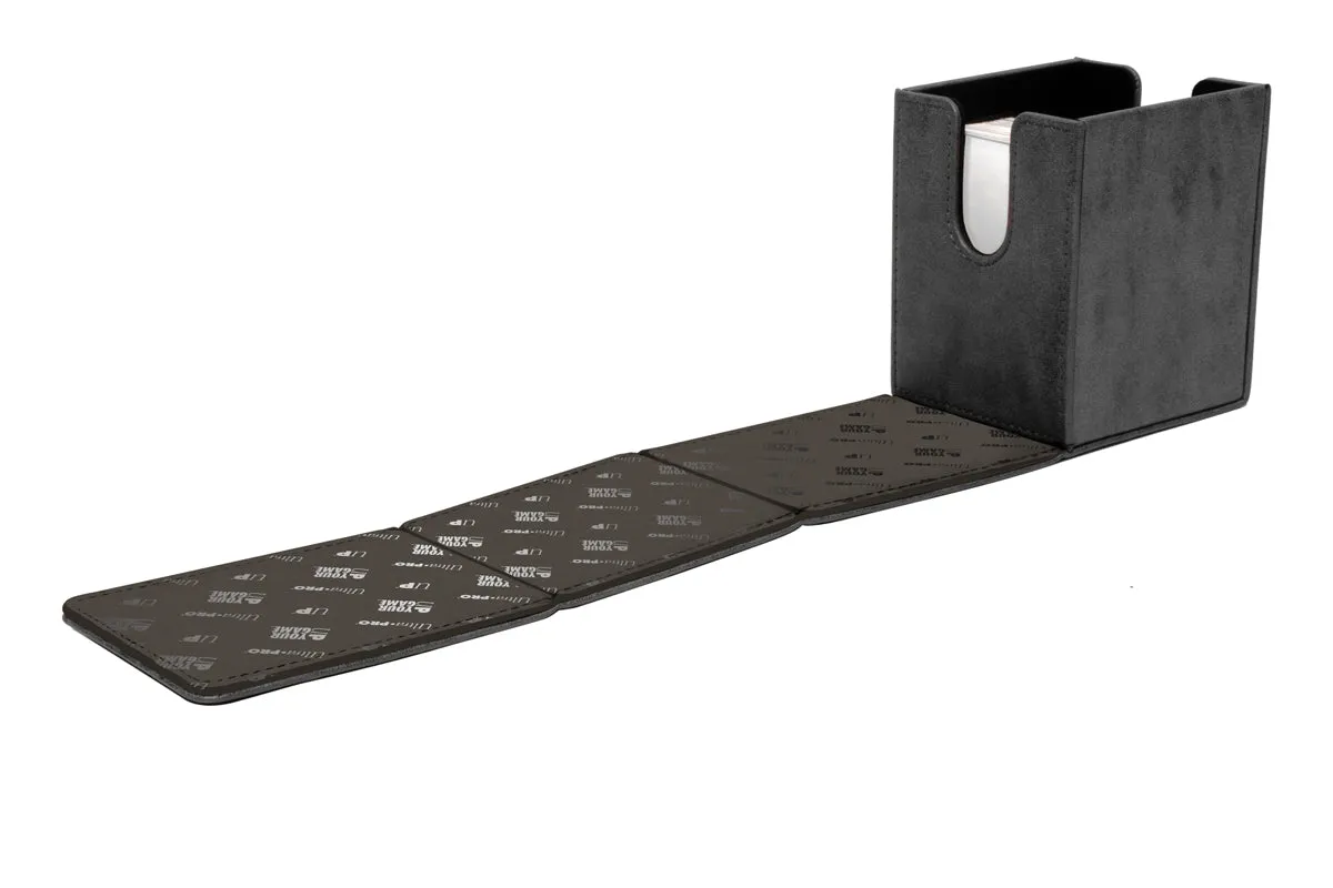 Ultra PRO: Suede Collection - Alcove Flip (Jet)