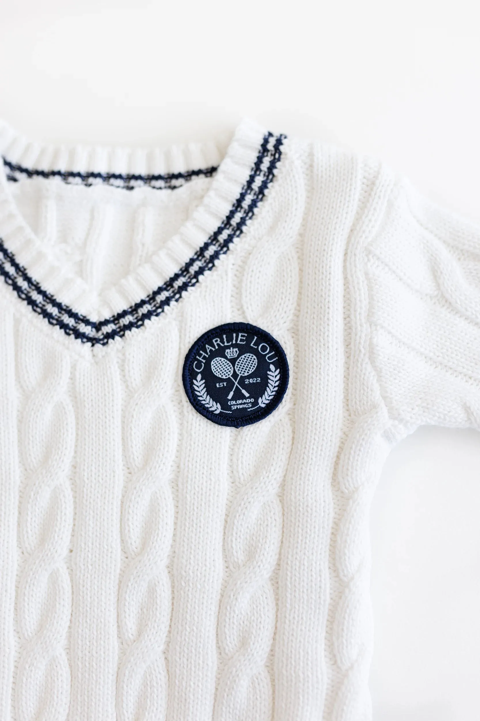Varsity Sweater Romper