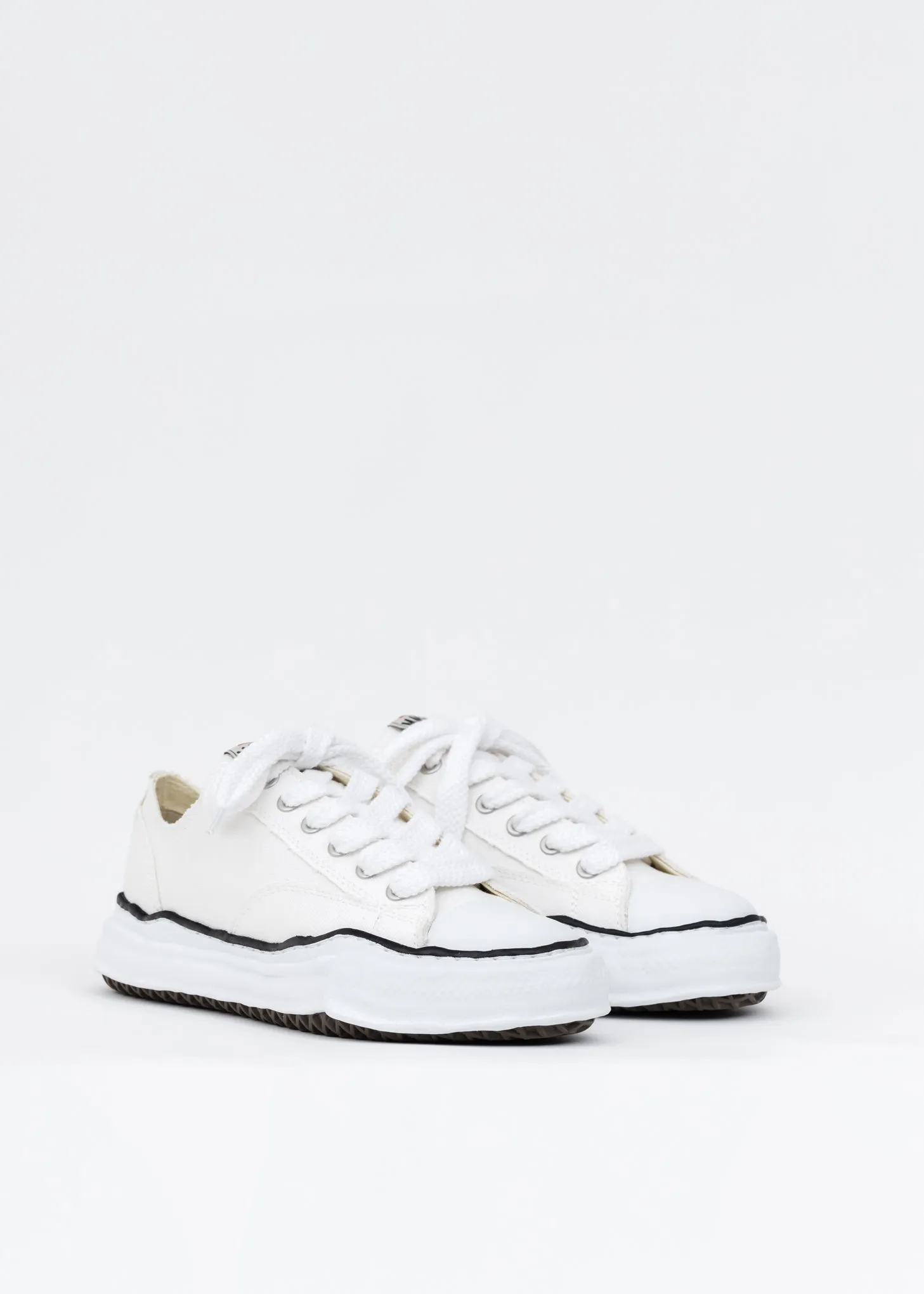 White Original Sole Canvas Lowcut Sneaker