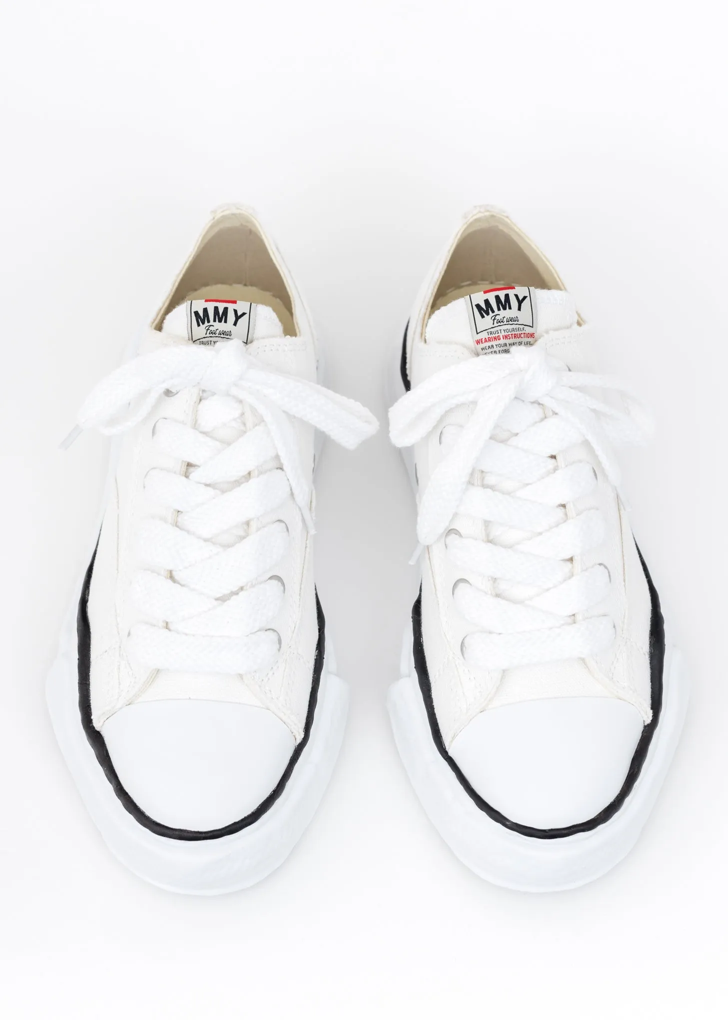 White Original Sole Canvas Lowcut Sneaker